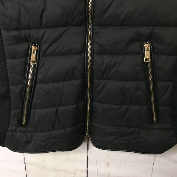 Topshop Shasa Outerwear Womens Puffer Vest M NWOT - Picture 6 of 13